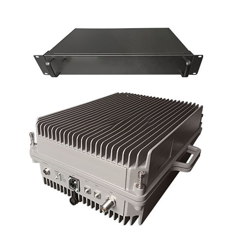  城中TETRA800数字警用集群数字光纤直放站远近端机